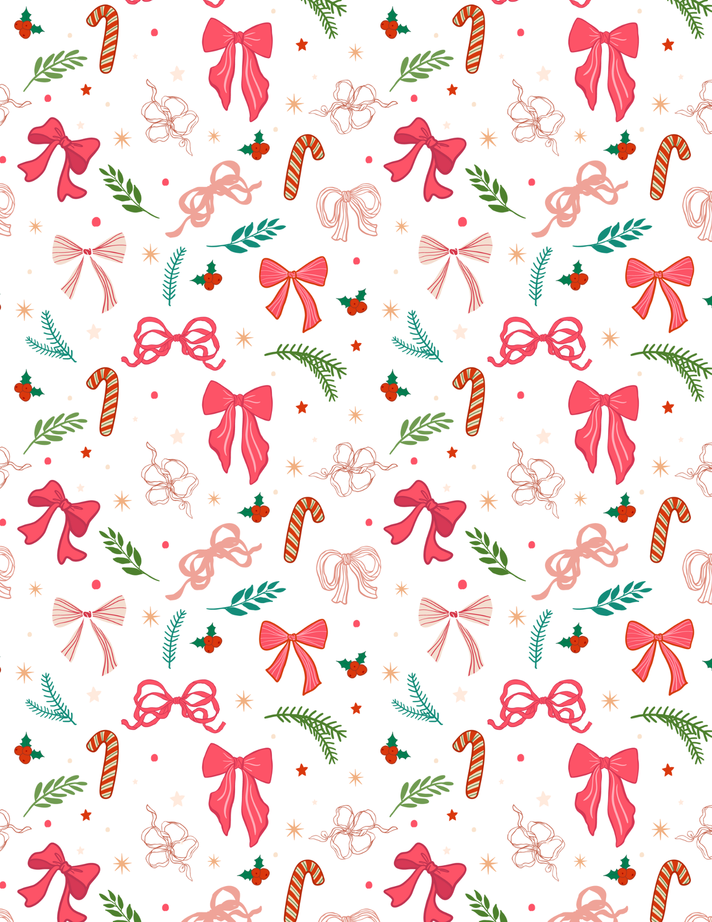 Classic Christmas Digital Paper Pack: Festive Printable PDFs for DIY Crafts