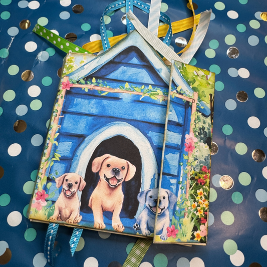 Puppy Memory Keeper Journal Kit Folio