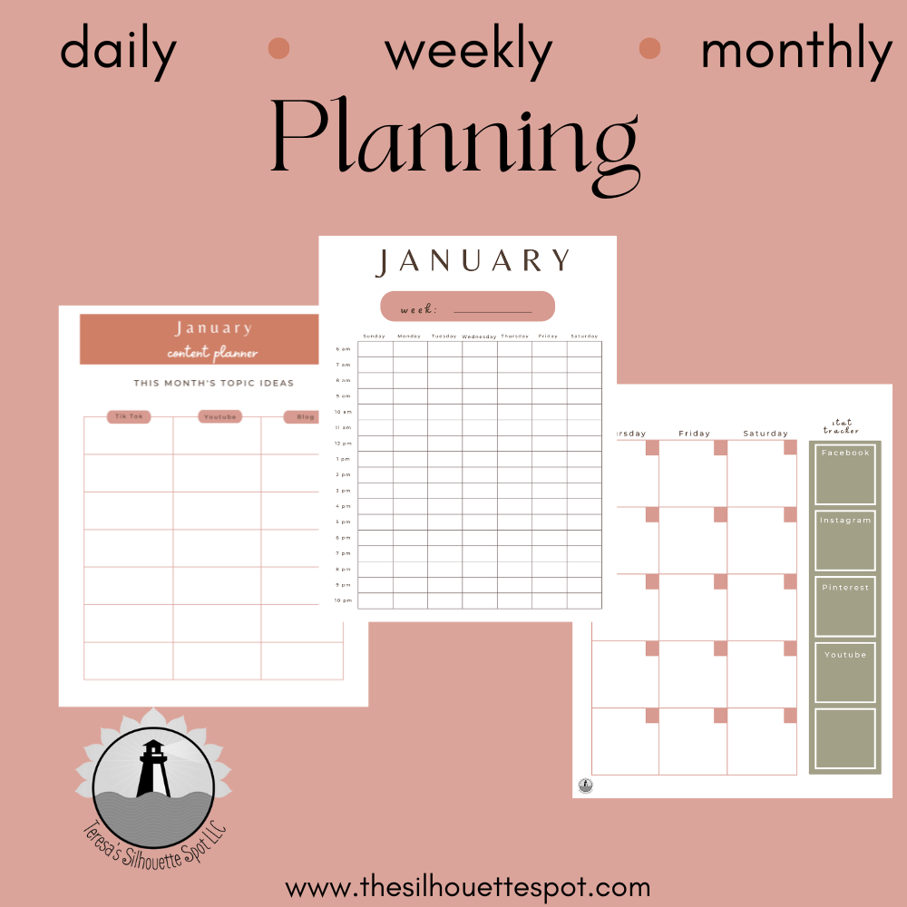 2026 Small Business Boho Inspirational  Planner for Creatives