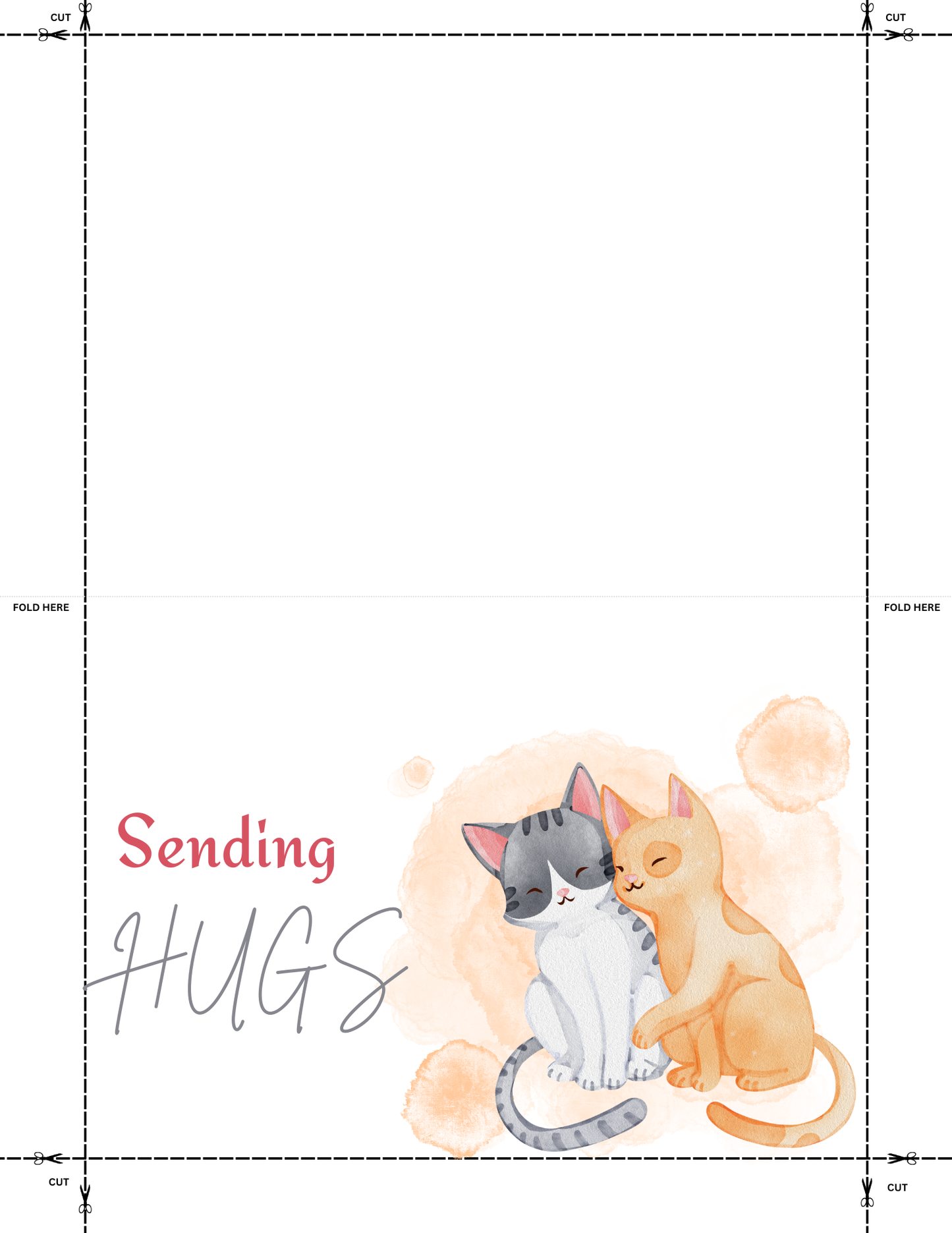 Set of 5 Free Watercolor All-Occasion Cards (Printable Digital Download)