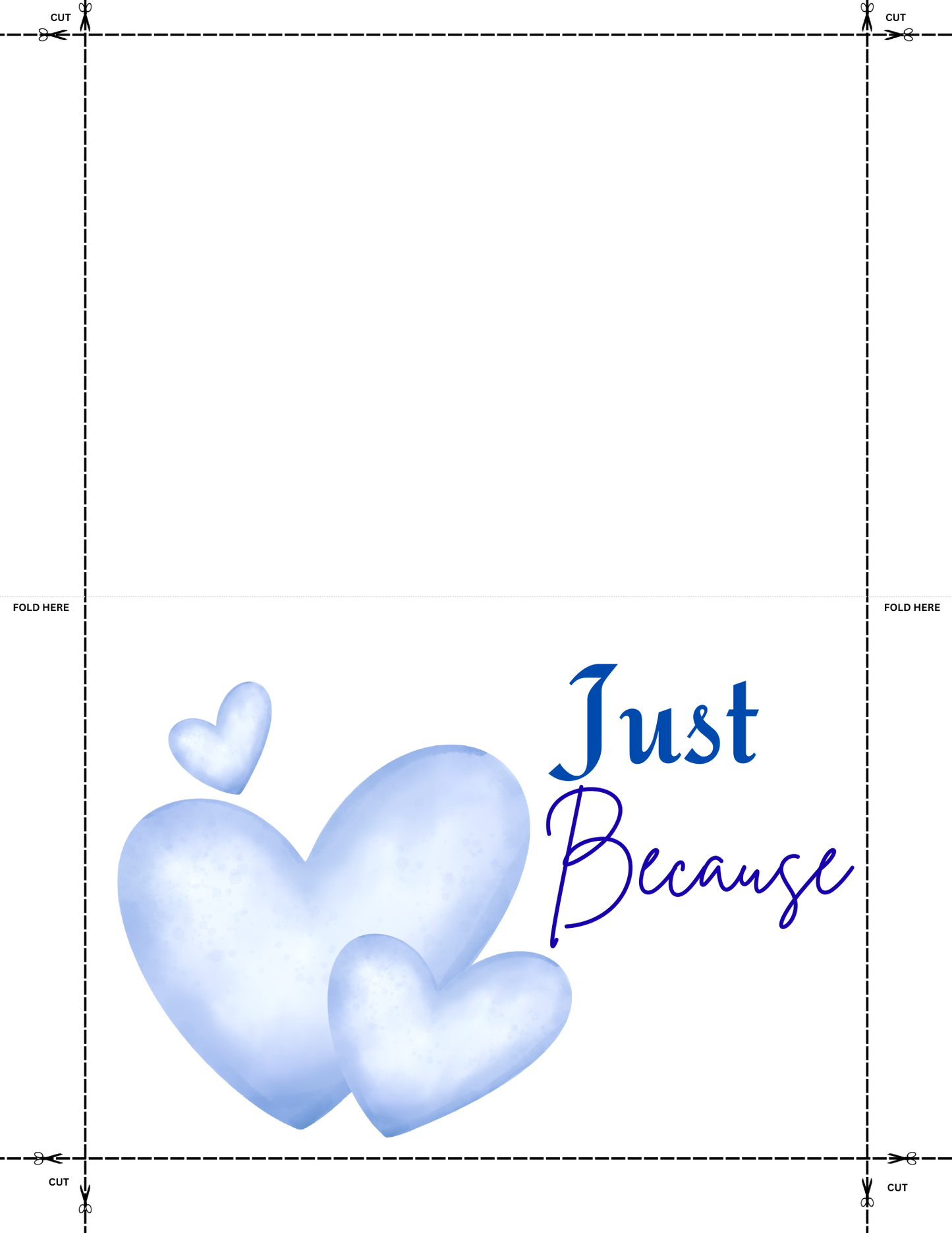 Set of 5 Free Watercolor All-Occasion Cards (Printable Digital Download)