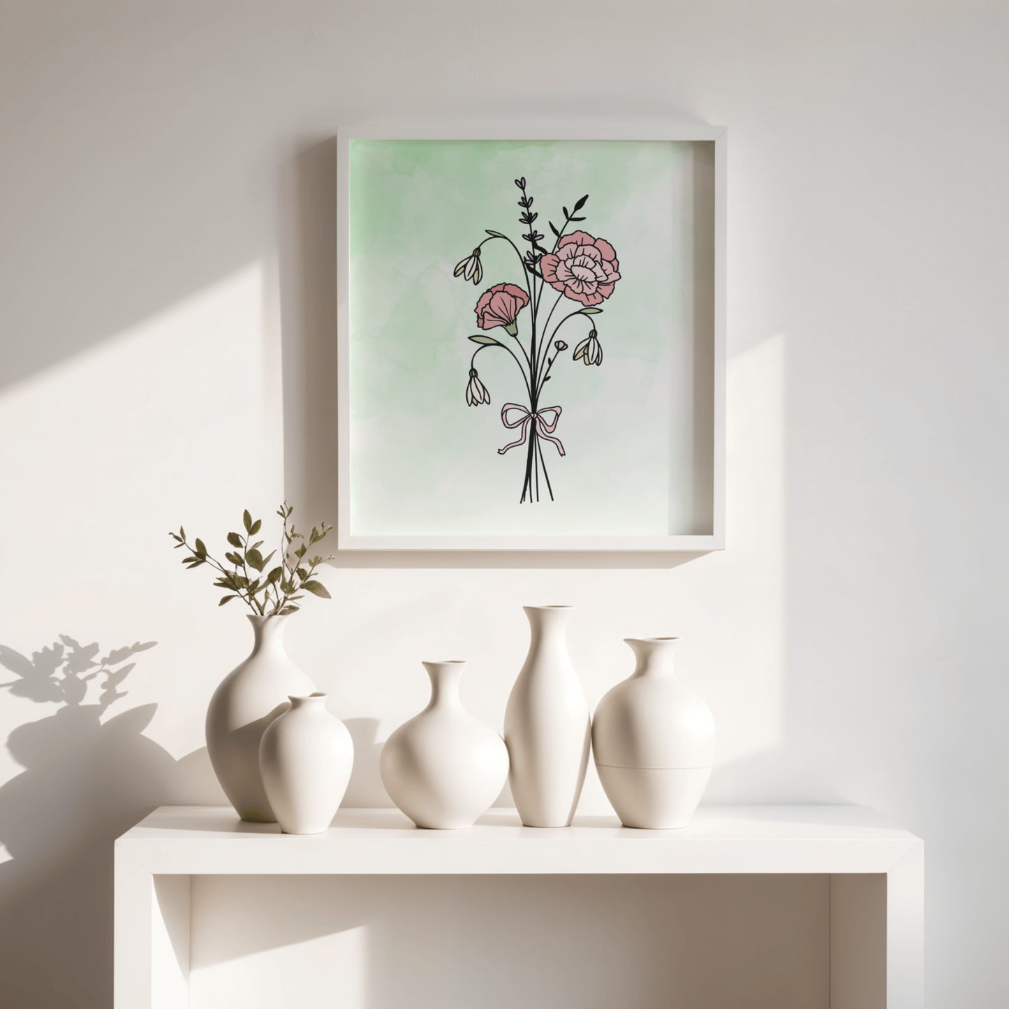 Boho January Printable Art Bundle — 84 File Digital Download