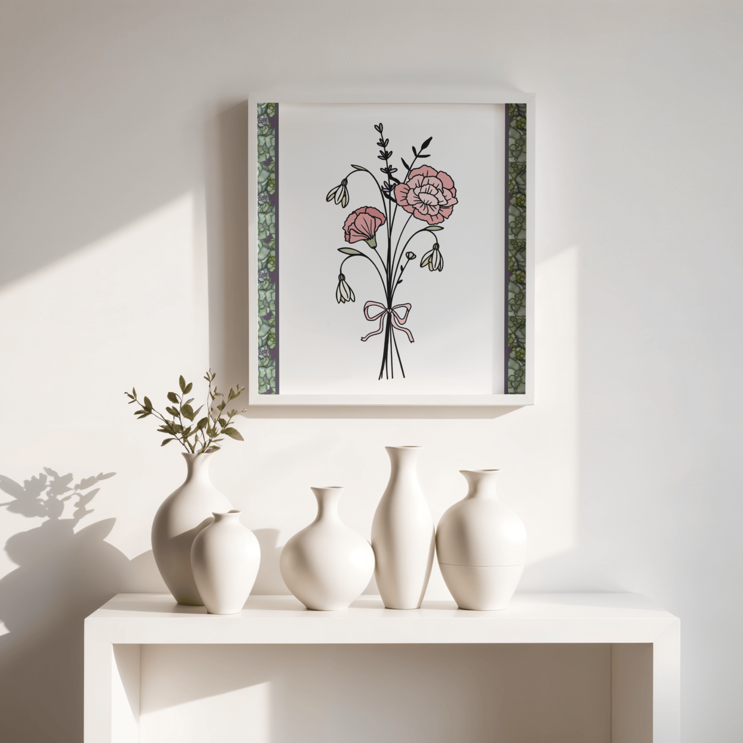 Boho January Printable Art Bundle — 84 File Digital Download