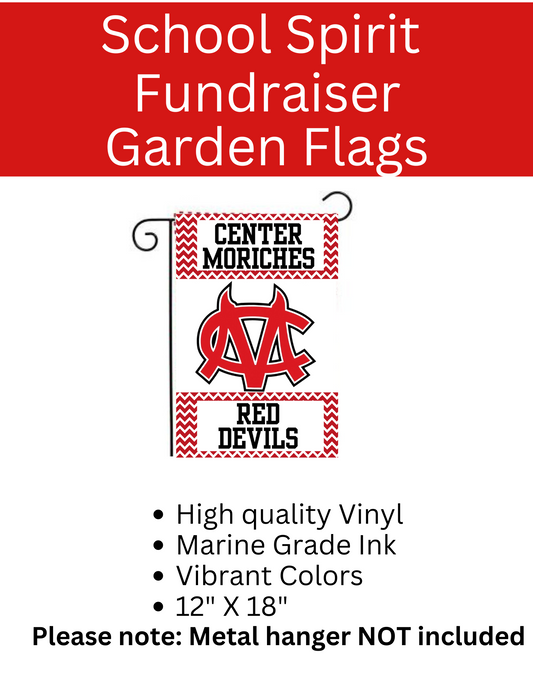 Wholesale Custom School Spirit Garden Flags, Double Sided - Personalized Flag, Yard Display Porch Decor School Banner - School Spirit Flag-Personalize
