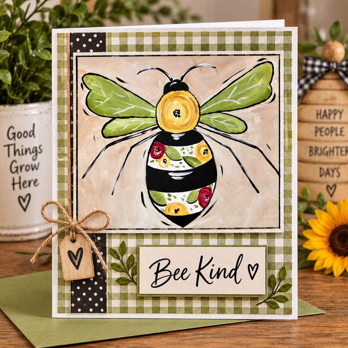 Floral Bee Art Class Complete -Video Only