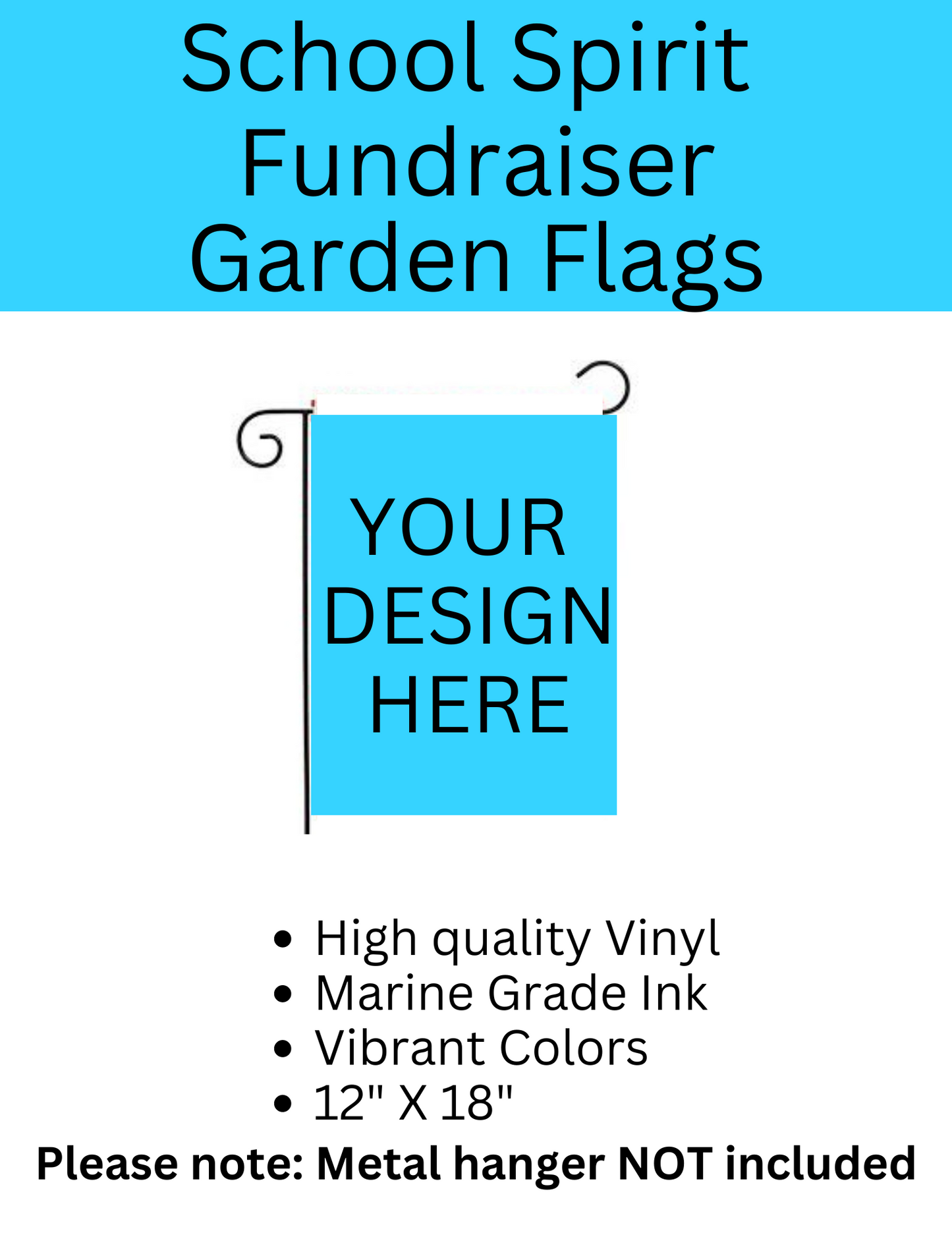 Wholesale Custom Garden Flags, Double Sided - Personalized Flag, Yard Display Porch Decor Banner - Vinyl Flag-Personalize (Copy)