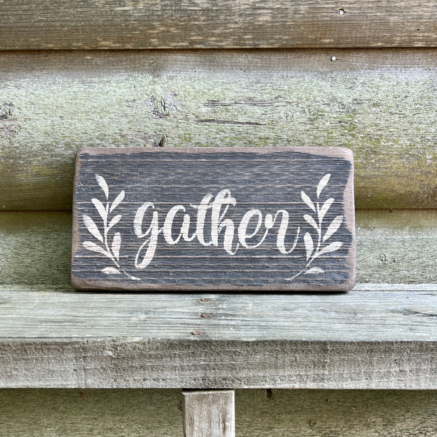 Farmhouse Rustic Wood Fall Autumn Blessings Home Decor Sign