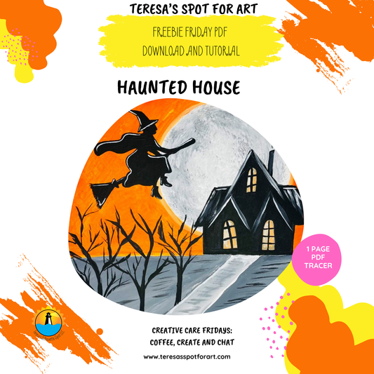 Free Simple DIY Haunted House Templates Printable