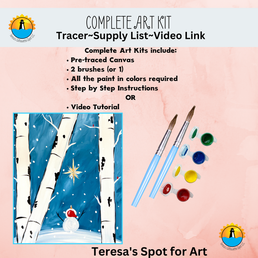 Children's T-shirt Art Kit with Dolphin and Waves – Teresa's Spot for All  Things Art