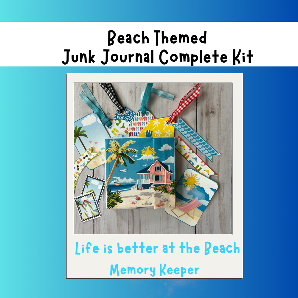 Life's a Beach Creative Journal Paper Crafting Kit