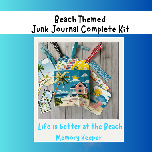 Life's a Beach Creative Journal Paper Crafting Kit