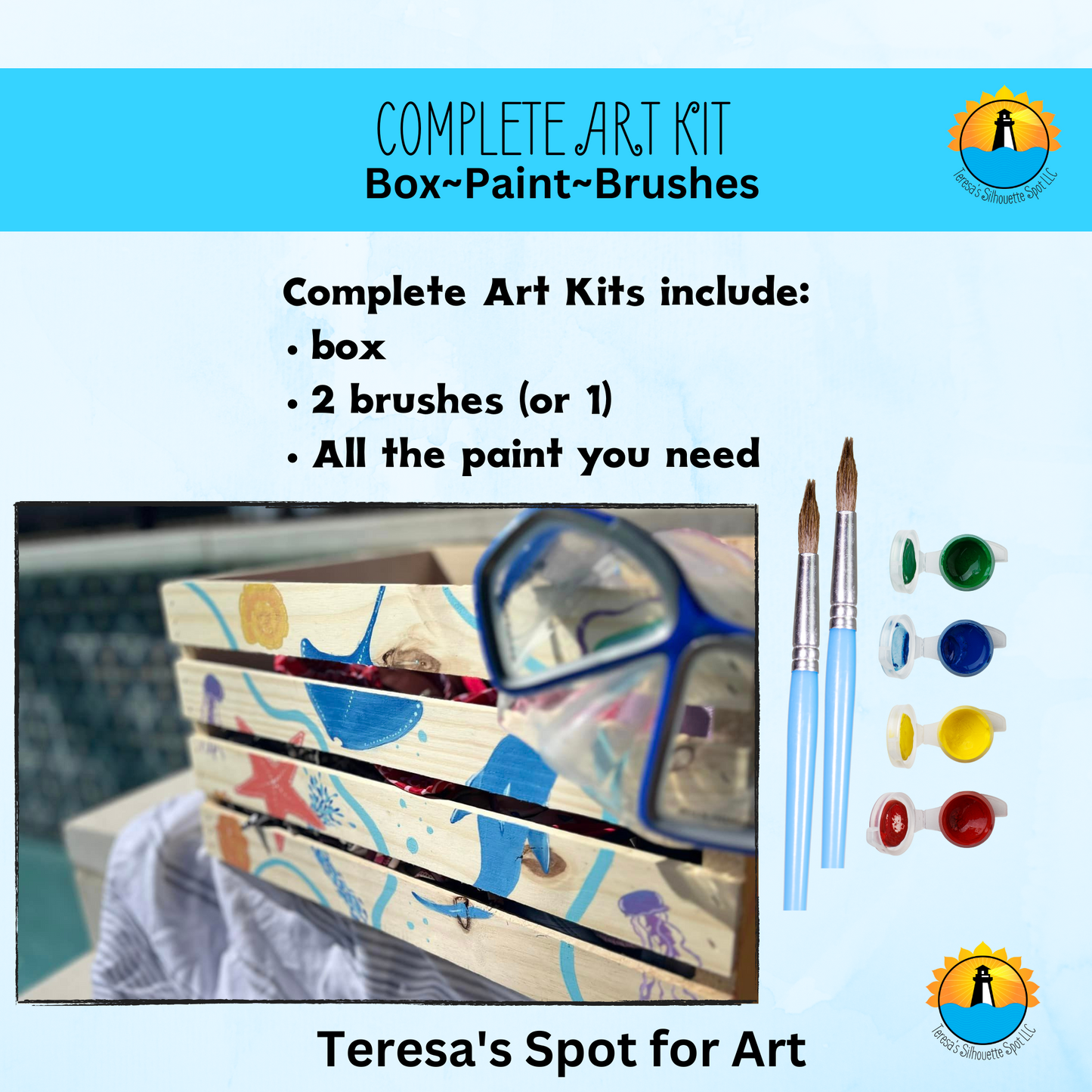 DIY Bikini Box Art Kits for Teens and Tweens