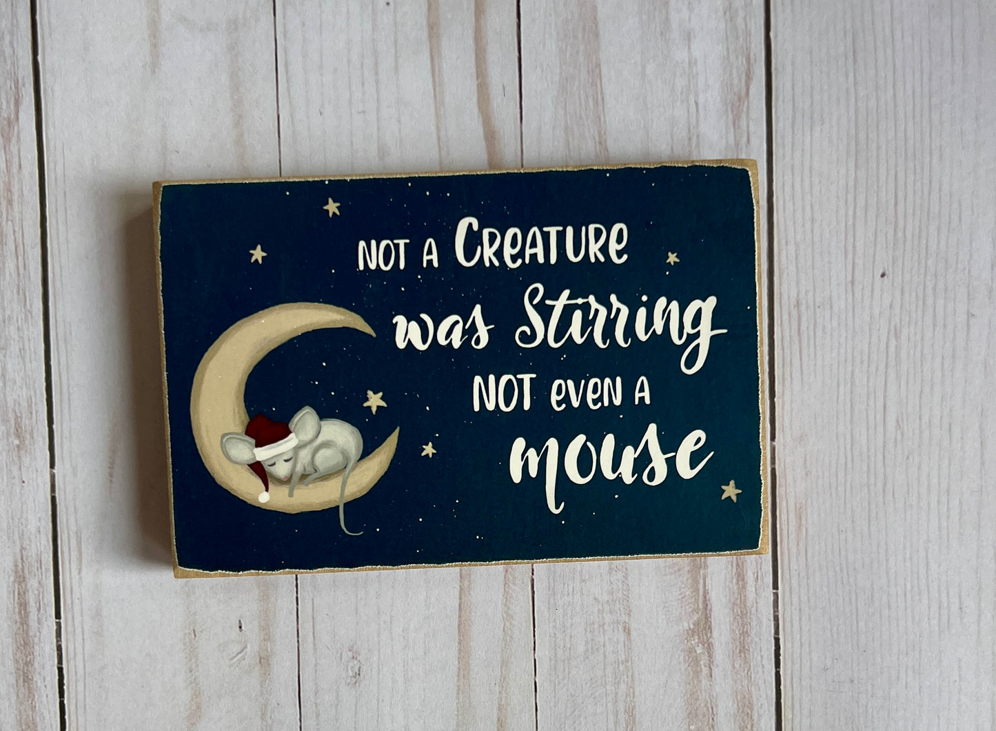 Twas the Night before Christmas Wall Decor or shelf sitter