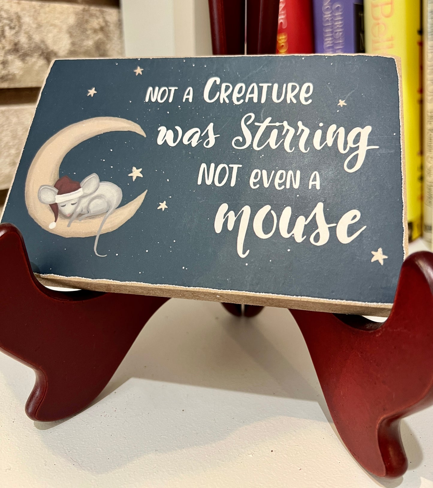 Twas the Night before Christmas Wall Decor or shelf sitter