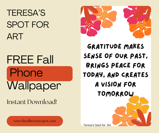 FREE Fall Gratitude Phone Wallpaper