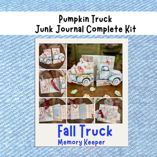 Happy Fall Y'all Folio Pocket Card Paper Craft Kit