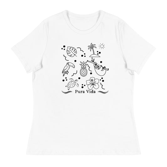 Costa Rica Favorites Women's Relaxed T-Shirt