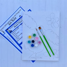 Load image into Gallery viewer, Tropical Beach Flamingo Art Kit
