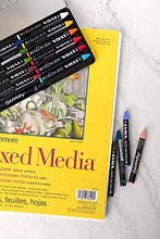 Load image into Gallery viewer, Strathmore 300 Series Mixed Media Paper Pad, Side Wire Bound, 9x12 inches, 40 Sheets (117lb/190g) - Artist Paper for Adults and Students - Watercolor, Gouache, Graphite, Ink, Pencil, Marker
