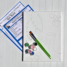 Load image into Gallery viewer, Flamingo Tropical Beach Art Kit
