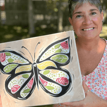 Load image into Gallery viewer, art kit with butterfly
