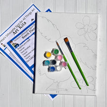 Load image into Gallery viewer, Tropical Beach Flamingo Art Kit
