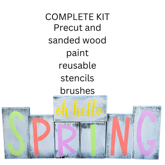 DIY Spring Block Set-Complete Kit