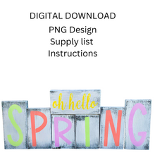 Load image into Gallery viewer, Spring Block Set-DIGITAL DOWNLOAD ONLY
