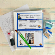 Load image into Gallery viewer, Love Birds Art Kit
