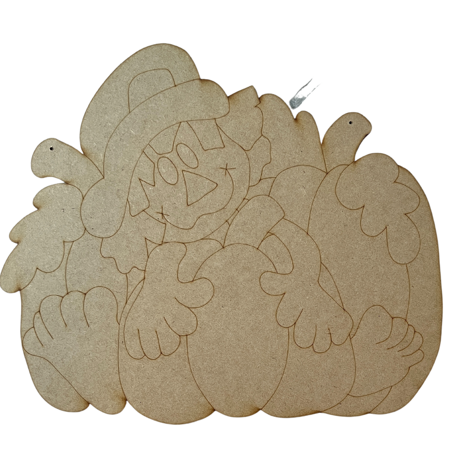 Scarecrow Wood Cut out Complete Art Kit