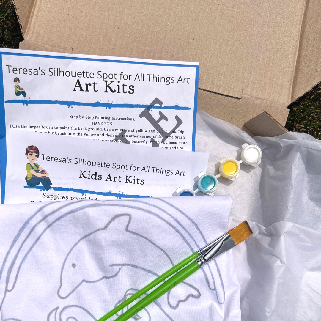 T shirt art kit for kids