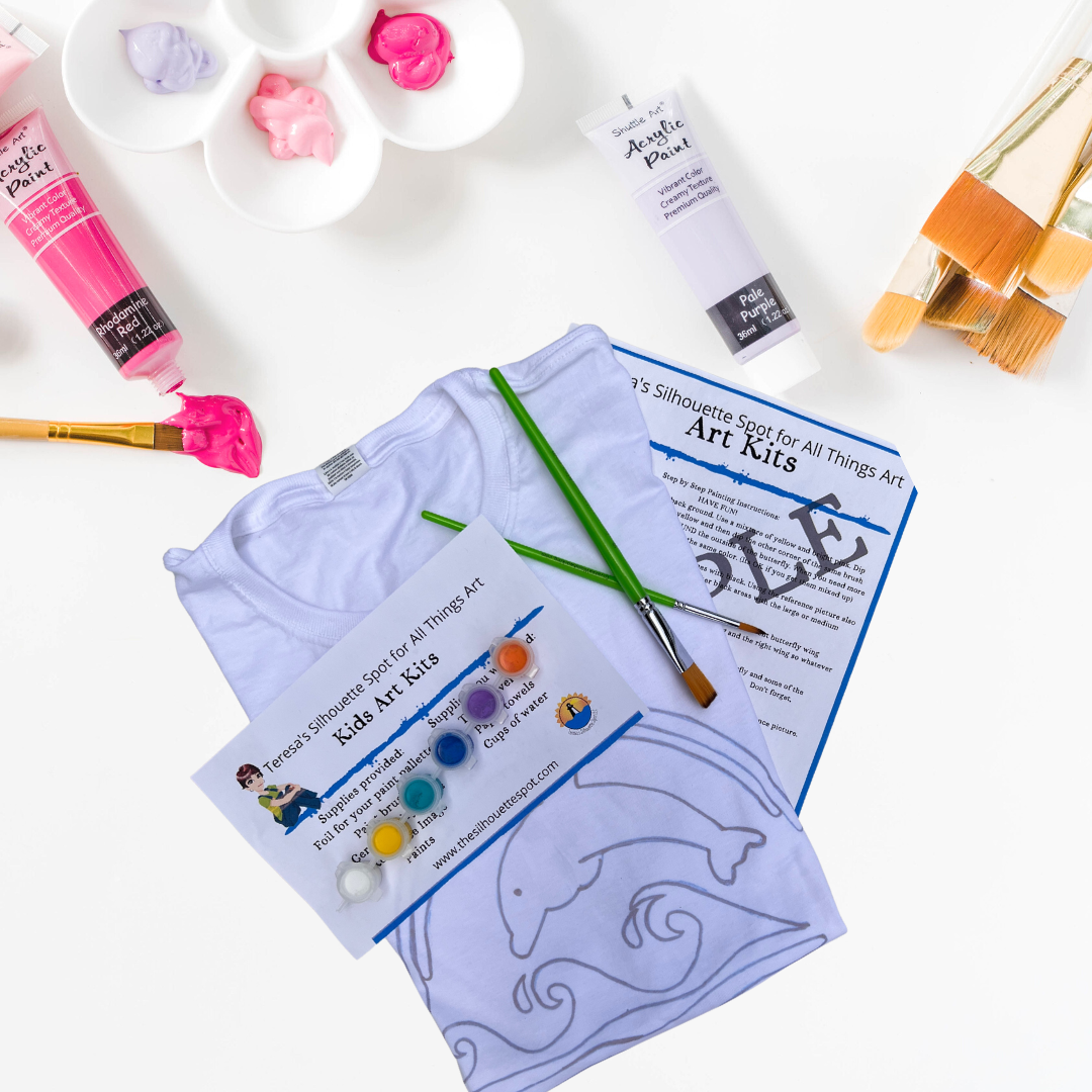 t shirt art kit for kids