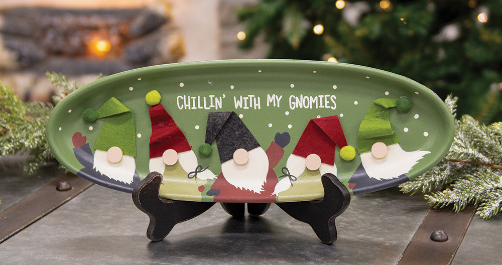 Chillin' With My Gnomies Trinket Tray