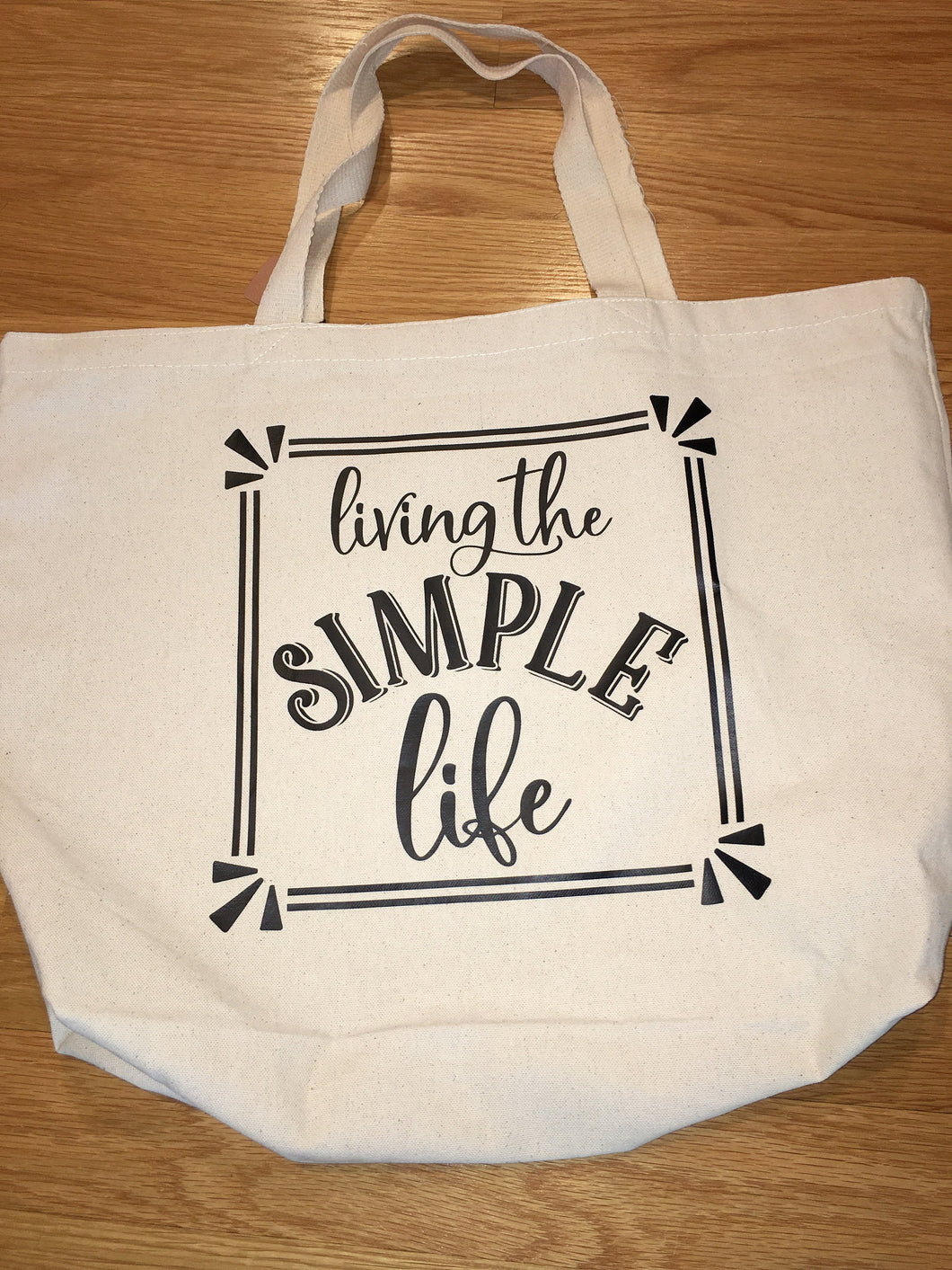 Reusable Grocery Canvas Tote Bag
