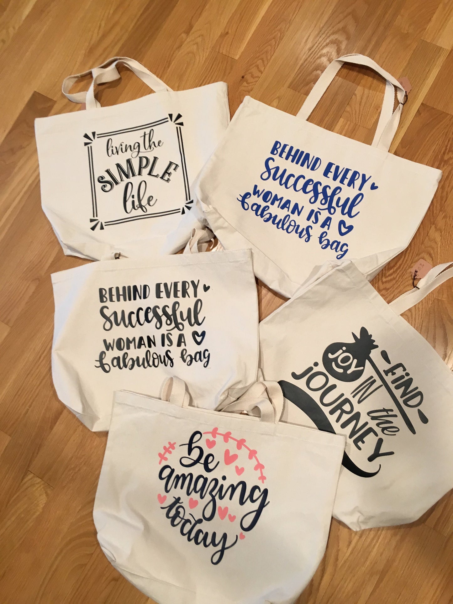 Reusable Grocery Canvas Tote Bag