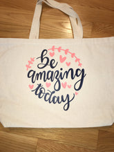 Load image into Gallery viewer, Reusable Grocery Canvas Tote Bag
