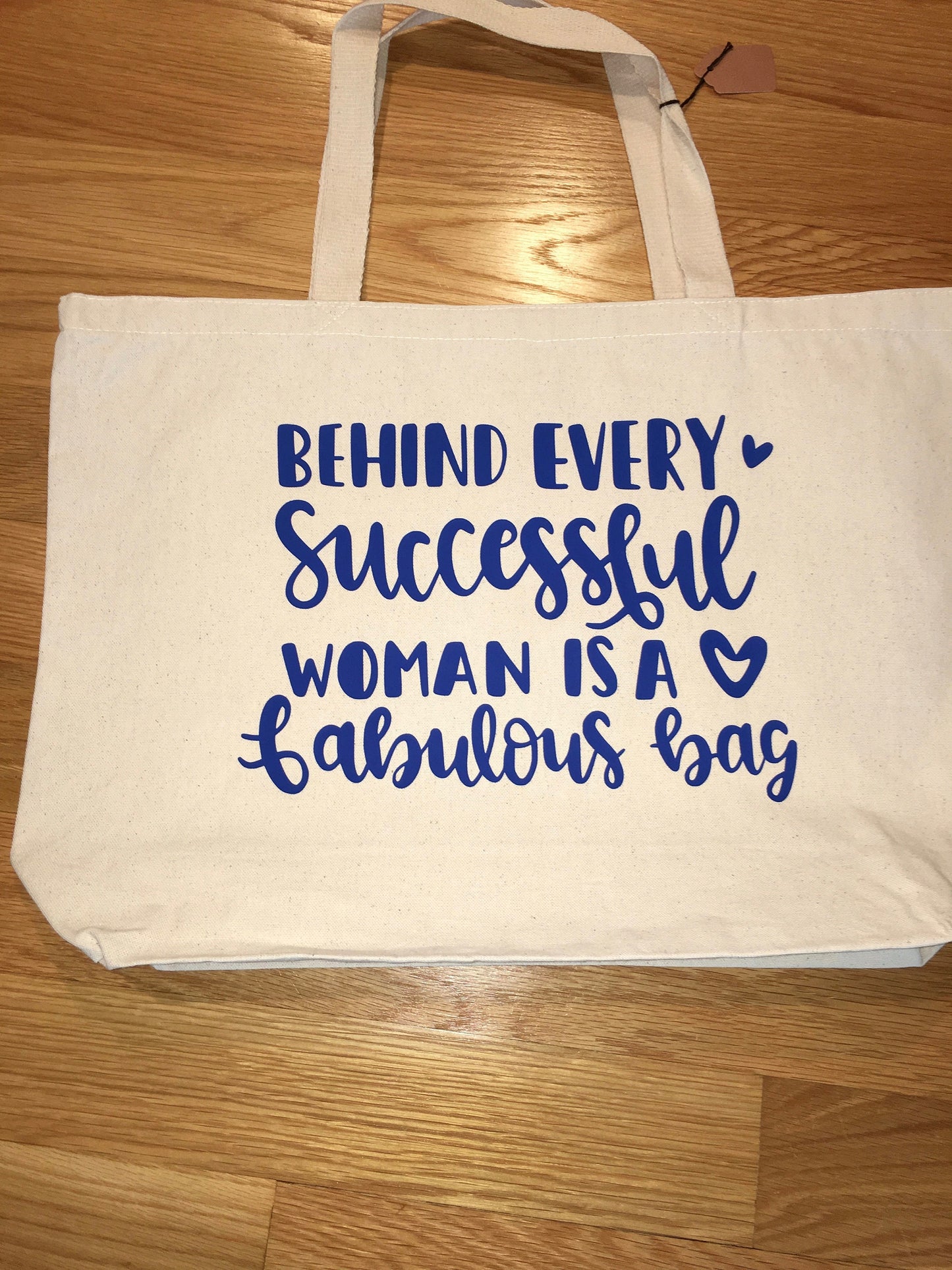 Reusable Grocery Canvas Tote Bag