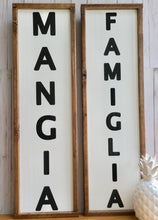 Load image into Gallery viewer, Family Farmhouse Rustic Framed Wall Sign-Famiglia
