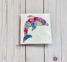 Load image into Gallery viewer, dolphin car decal
