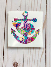 Load image into Gallery viewer, beach anchor car decal
