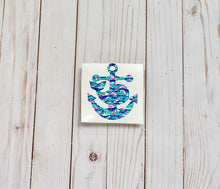 Load image into Gallery viewer, Whale Anchor Beach Window Decal
