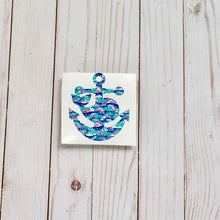 Load image into Gallery viewer, beach anchor car decal
