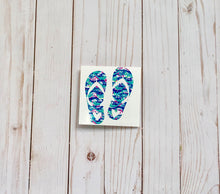 Load image into Gallery viewer, flip flop beach decal

