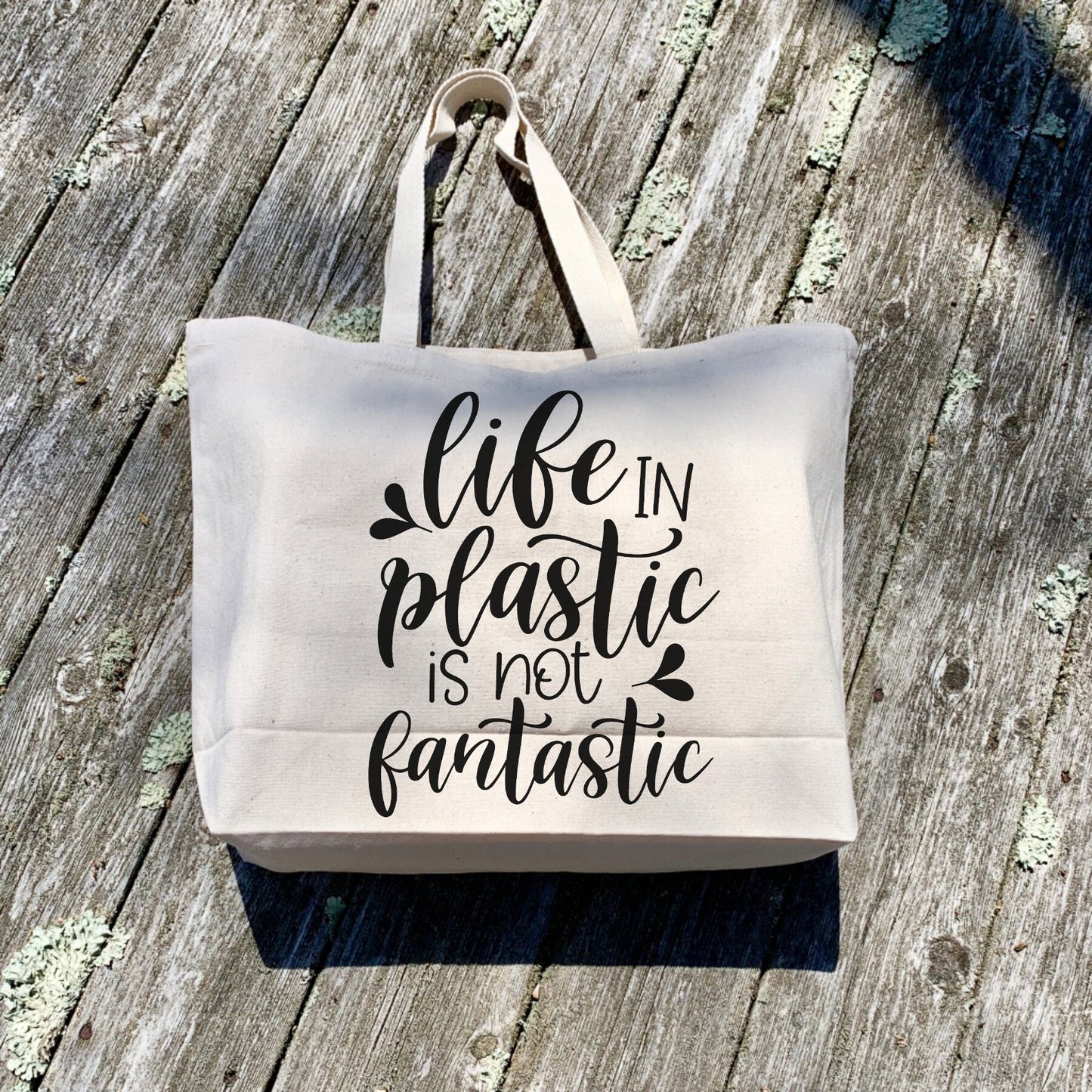 Reusable Canvas Tote Grocery bag