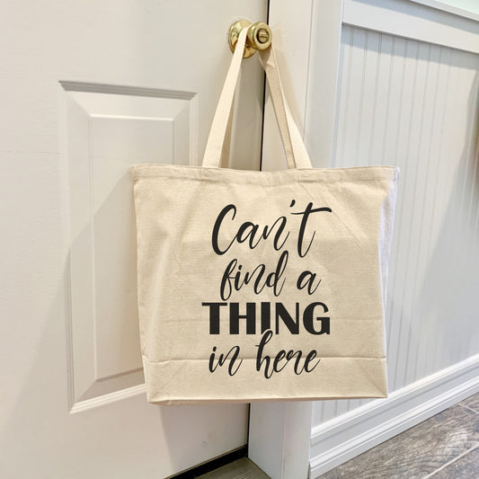 Reusable Canvas Tote Grocery bag