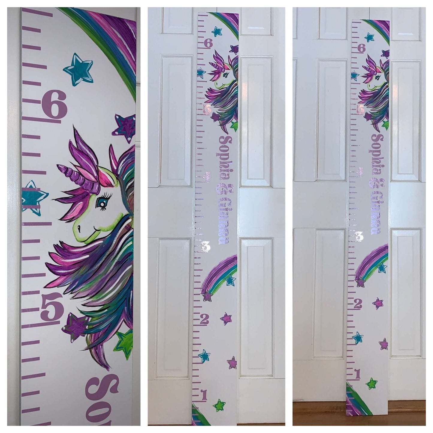Child's Personalized Keepsake Growth Chart Ruler Nursery Decor Perfect kid's gift