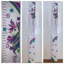 Load image into Gallery viewer, Child&#39;s Personalized Keepsake Growth Chart Ruler Nursery Decor Perfect kid&#39;s gift
