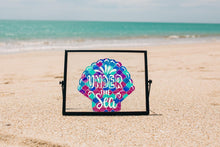 Load image into Gallery viewer, Seashell Car Deal for Beach Lover, Island Lover Sticker, Sparkleberry pattern vinyl
