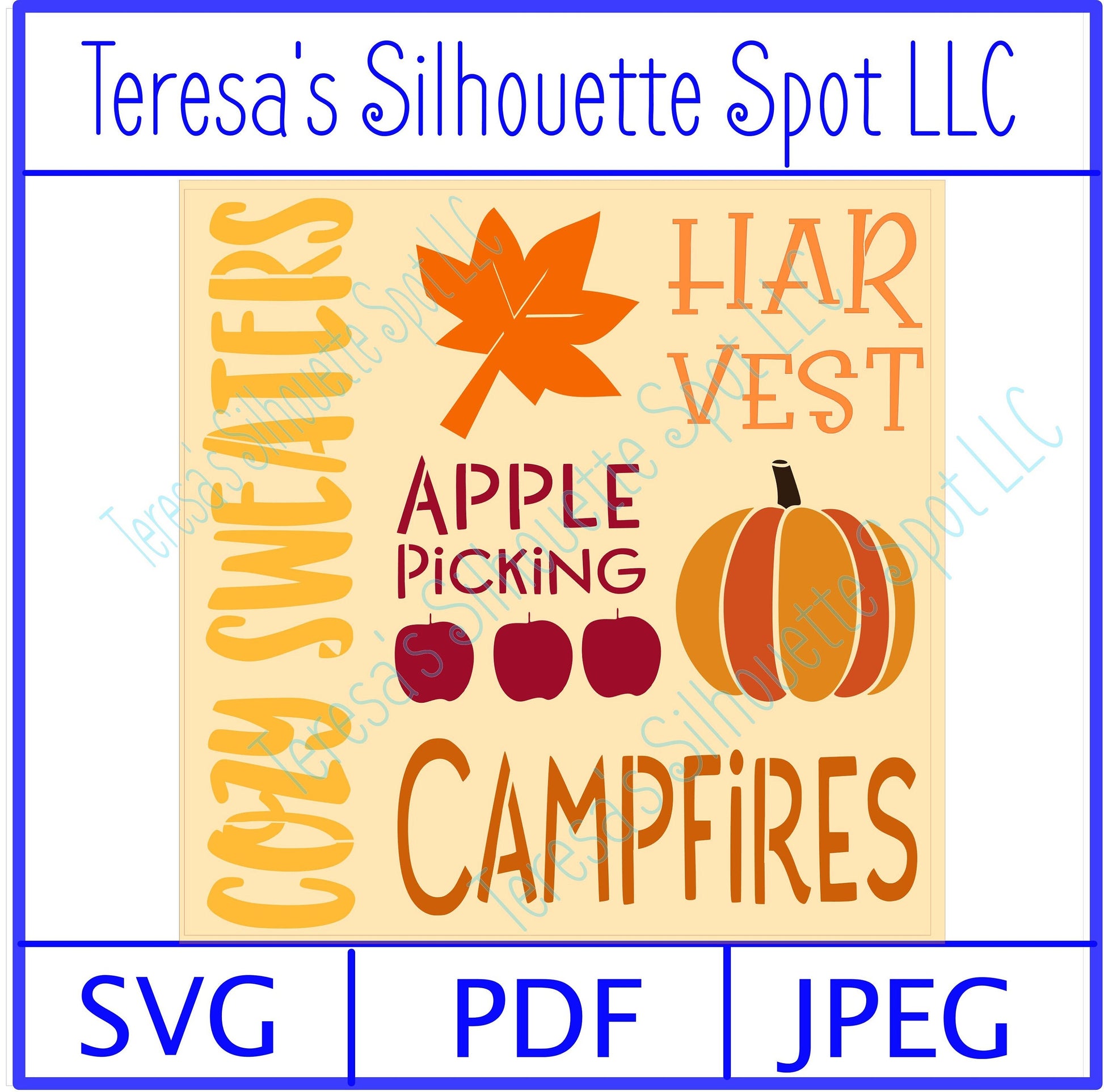 Fall SVG Cut file