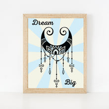 Load image into Gallery viewer, Dream Big Digital Printable Art for bedroom
